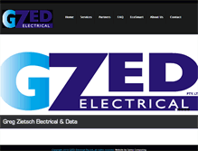 Tablet Screenshot of gzed.com.au